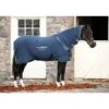 Rambo Dry Rug Cooler - Navy/Silver -Horse Tack Supplies 304714 800 800