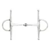 Centaur Jointed Eggbutt Full Cheek - Stainless Steel -Horse Tack Supplies 306399 800 800