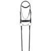 Camelot Gold RCS Crank Snaffle Dressage Bridle - Black -Horse Tack Supplies 306481 800 800