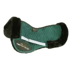 Shires Performance Suede Half Pad - Green