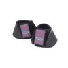 Weatherbeeta Impact Bell Boots - Black/Purple Penant -Horse Tack Supplies 313864 800 800