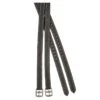 Collegiate Luxe Stirrup Leathers - Black 1 Collegiate Luxe Stirrup Leathers - Black -Horse Tack Supplies 328070 800 800