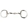 JP Korsteel Curved Slow Twist Eggbutt Snaffle Bit -Horse Tack Supplies 332134 800 800