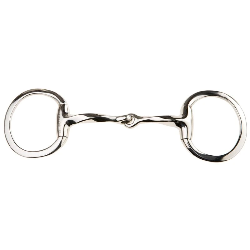 JP Korsteel Curved Slow Twist Eggbutt Snaffle Bit 3 JP Korsteel Curved Slow Twist Eggbutt Snaffle Bit
