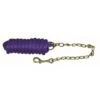 Western Rawhide Signature Classic Lead Rope W/Chain - Purple -Horse Tack Supplies 360507 800 800