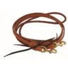 Western Rawhide Rolled 5/8" Latigo Barrel Racer Reins - Harness Leather 1 Western Rawhide Rolled 5/8" Latigo Barrel Racer Reins - Harness Leather -Horse Tack Supplies 360597 800 800