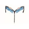 Western Rawhide Country Legend Rough Out & Buckstitch Breastcollar - Turquoise -Horse Tack Supplies 360650 800 800