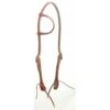 Western Rawhide Sliding Ear Headstall - Golden Tan -Horse Tack Supplies 360663 800 800