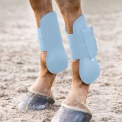Horze Tendon Boots - Cashmere Blue -Horse Tack Supplies 376127 800 800
