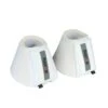 Horze Pro Bell Boots - White -Horse Tack Supplies 382712 800 800