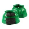Horze Double Closure Ribbed Rubber Bell Boots - Green -Horse Tack Supplies 383786 800 800