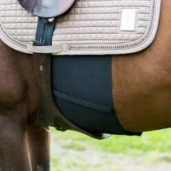 Horze Elastic Belly Guard - Black -Horse Tack Supplies 387349 800 800