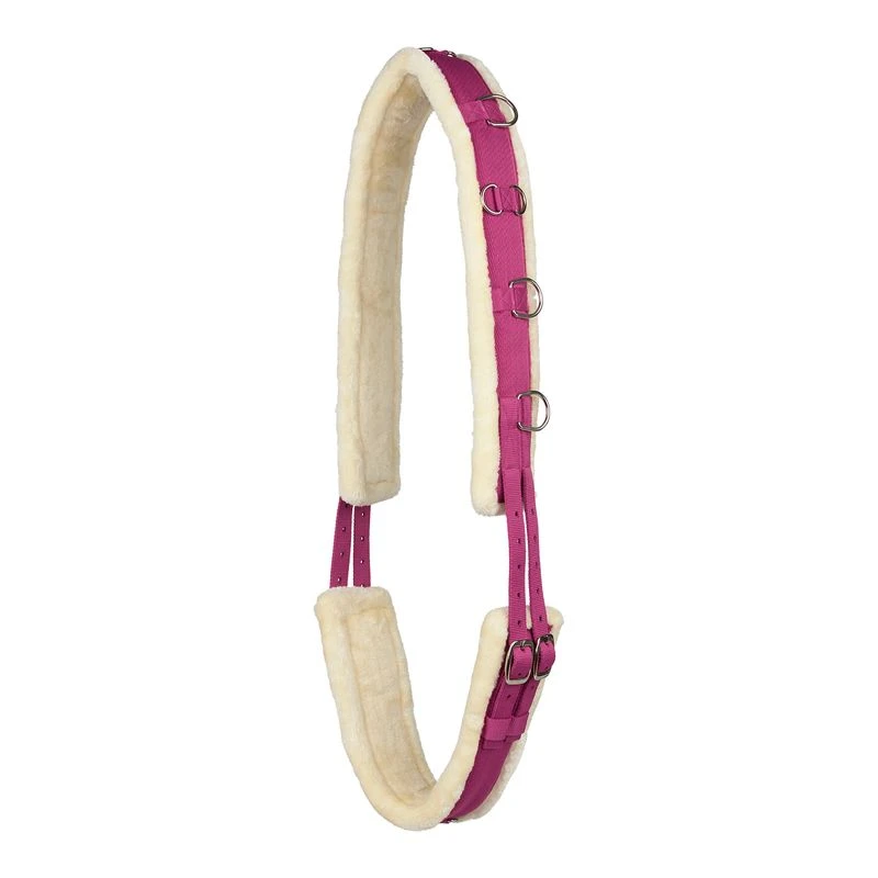 Horze Lunging Surcingle - Raspberry Pink 3 Horze Lunging Surcingle - Raspberry Pink