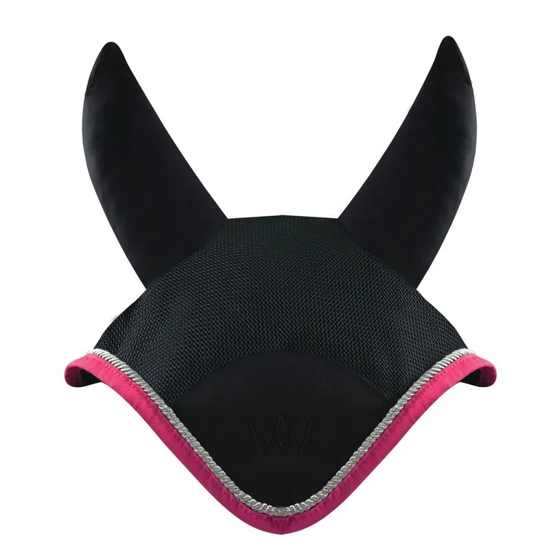 Woof Wear Ergonomic Ear Net - Black/Berry 4 Woof Wear Ergonomic Ear Net - Black/Berry - Image 2
