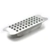 Centaur Stainless Steel Grated Stirrup Pads - Stainless Steel -Horse Tack Supplies 392867 800 800