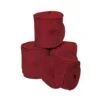 Weatherbeeta Fleece Bandage 4 Pack - Maroon 2 Weatherbeeta Fleece Bandage 4 Pack - Maroon -Horse Tack Supplies 393567 800 800