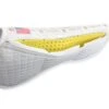 T3 Shim Pro Impact Dressage Half Pad - White -Horse Tack Supplies 401516 800 800