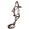 Nunn Finer Innovativo Shaped Bridle - Havana -Horse Tack Supplies 403640 800 800
