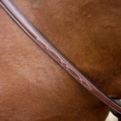 Nunn Finer Bellissimo Hunting Breastplate - Havana/Zinc -Horse Tack Supplies 406939 800 800