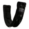 T3 FlexForm CoolBack Double Elastic End Dressage Girth - Black/Black -Horse Tack Supplies 408596 800 800