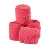 Saxon Coordinate Fleece Bandages 4 Pack - Pink -Horse Tack Supplies 410198 800 800