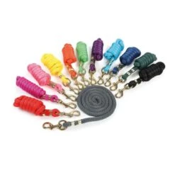 Shires Topaz 8ft Lead Rope - Navy