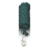 Shires Heavy Duty Cotton Lead Rope - Bottle Green -Horse Tack Supplies 411968 800 800