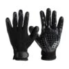 Horze Super Touch Grooming Gloves - Black -Horse Tack Supplies 418076 800 800