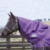 Weatherbeeta Comfitec Plus Dynamic Neck Rug Medium/Lite - Purple/Black