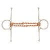 Centaur Double Twist Copper Wire Full Cheek - Stainless Steel -Horse Tack Supplies 430731 800 800