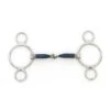 Centaur Jointed 2-Ring Gag - Blue Steel