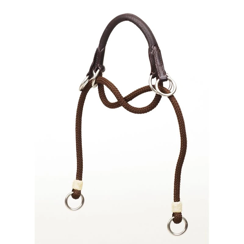 Camelot Bitless Noseband - Brown 3 Camelot Bitless Noseband - Brown