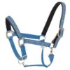 Pessoa Pessoa Alpine Padded Halter - Blueberry/Clay Plaid -Horse Tack Supplies 434423 800 800