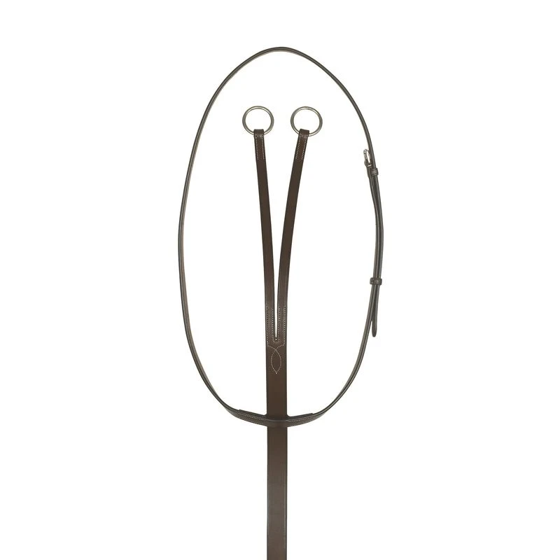 Ovation Elite Flat Running Martingale - Dark Brown 3 Ovation Elite Flat Running Martingale - Dark Brown