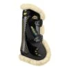 Veredus STS Kevlar Gel Vento Open Front Boots - Black -Horse Tack Supplies 436043 800 800