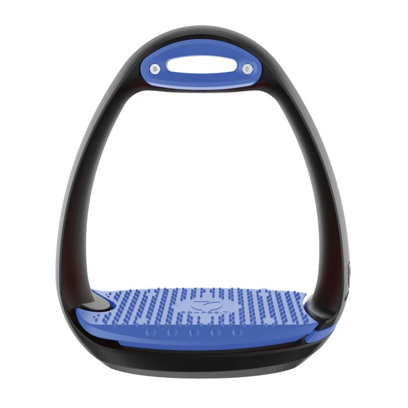 Compositi EOLE Stirrups Soft - Black/Royal Blue 3 Compositi EOLE Stirrups Soft - Black/Royal Blue