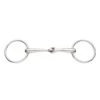 Korsteel Stainless Steel Solid Mouth Jointed 16mm Loose Ring Snaffle Bit -Horse Tack Supplies 441385 800 800