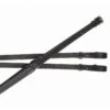 Collegiate Rubber Reins IV - Black -Horse Tack Supplies 442720 800 800