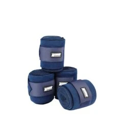 Roma Elastic Fleece Combi Bandage - Navy