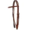 Western Rawhide Country Legend Barb WireBrowband Headstall - Chestnut -Horse Tack Supplies 443845 800 800