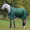 Weatherbeeta Comfitec Plus Dynamic II High Neck Medium - Hunter/Navy -Horse Tack Supplies 448687 800 800