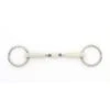 Happy Mouth Bits Double Jointed Roller Bradoon - Stainless Steel -Horse Tack Supplies 451077 800 800