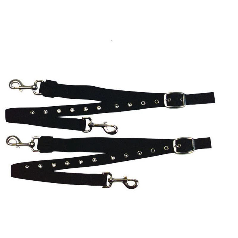 Kincade Nylon/Elastic Adjustable Side Lines - Black 3 Kincade Nylon/Elastic Adjustable Side Lines - Black