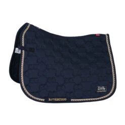 B Vertigo Monaco Dressage Saddle Pad - Dark Navy