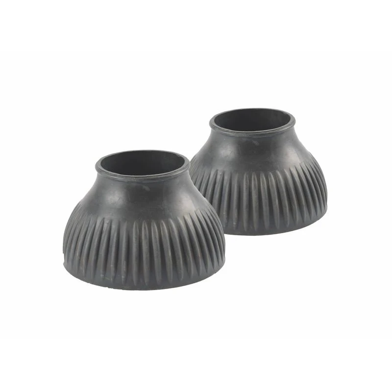 Shires Pull On Ribbed Bell Boot - Black 3 Shires Pull On Ribbed Bell Boot - Black