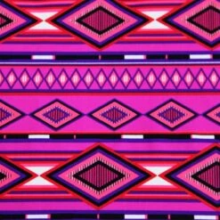 Jammies Designer Hood - Pink Aztec