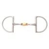 JP Korsteel Stainless Steel Copper Link Hunter Dee Ring Snaffle Bit 1 JP Korsteel Stainless Steel Copper Link Hunter Dee Ring Snaffle Bit -Horse Tack Supplies 474481 800 800