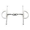 JP Korsteel Stainless Steel French Link Full Cheek Eggbutt Snaffle Bit -Horse Tack Supplies 474503 800 800