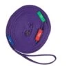 Kincade Two Tone Lunge Line With Circle Markers - Purple/Black 2 Kincade Two Tone Lunge Line With Circle Markers - Purple/Black -Horse Tack Supplies 474511 800 800