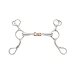 Shires French Link Sliding Gag Bit